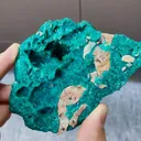 Natural Green Fluorite and Calcite Symbiosis comes from Namibia 95*65*25MM - image 5