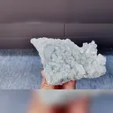 Natural Green Fluorite and Calcite Symbiosis comes from Xianghualing,Hunan 160*75*30MM - image 2