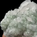 Natural Green Fluorite and Calcite,Ladder Pattern Mineral Specimen:FUJIAN China (180*70*130mm) - image 2