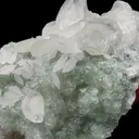Natural Green Fluorite and Calcite,Ladder Pattern Mineral Specimen:FUJIAN China (180*70*130mm) - image 3