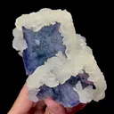 Natural Green  Fluorite and Calcite,Large Particles Mineral Specimen,High Quality Specimen:FUJIAN,China (123*70*104mm) - image 1