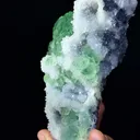 Natural Green Fluorite and Crystal Coexist comes from Xianghualing,Hunan  130*75*45MM - image 5