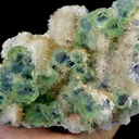 Natural Green Fluorite and Crystal, Mineral Specimen:FUJIAN,China (155*100*120mm) - image 3