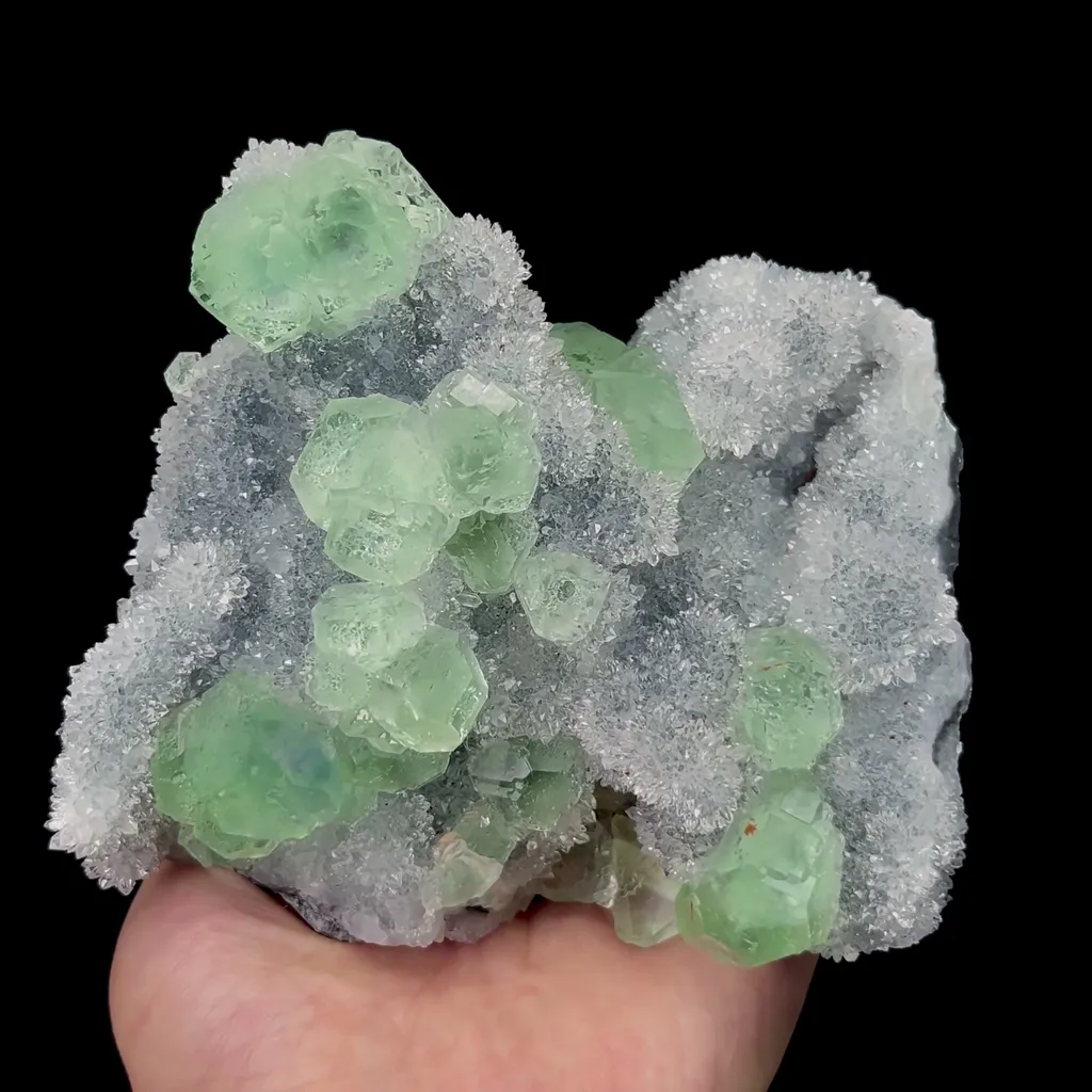 Natural Green Fluorite and Crystal Mineral Specimen,High Quality Specimen,FUJIAN,CHINA(113*98*50mm) - image 4