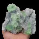 Natural Green Fluorite and Crystal Mineral Specimen,High Quality Specimen,FUJIAN,CHINA(113*98*50mm) - image 1
