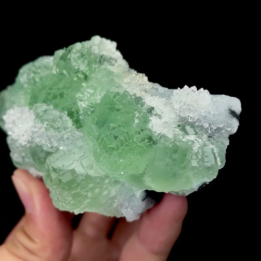 Natural Green Fluorite and Crystal Mineral Specimen,High Quality Specimen,FUJIAN,CHINA(115*62*45mm) - image 3