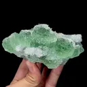 Natural Green Fluorite and Crystal Mineral Specimen,High Quality Specimen,FUJIAN,CHINA(115*62*45mm) - image 1
