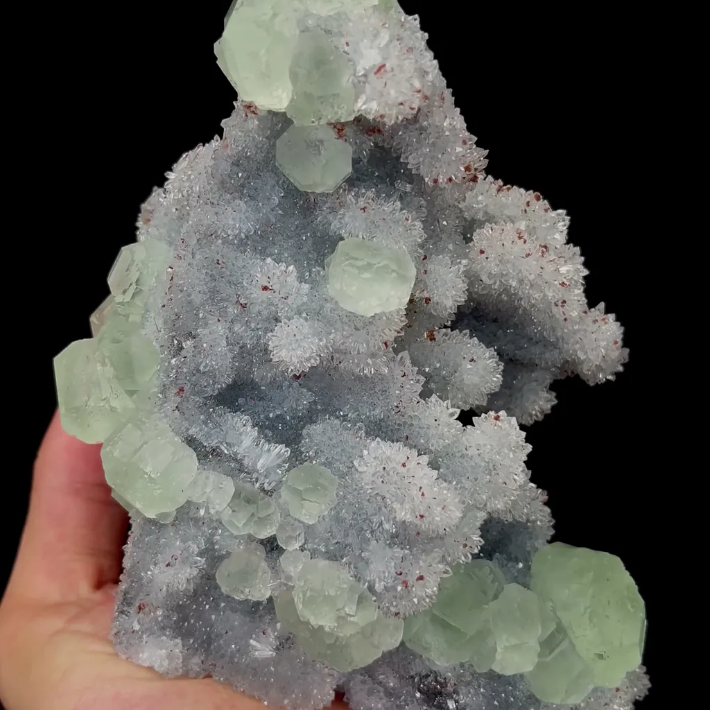 Natural Green Fluorite and Crystal Mineral Specimen,High Quality Specimen,FUJIAN,CHINA(170*106*68mm) - image 4