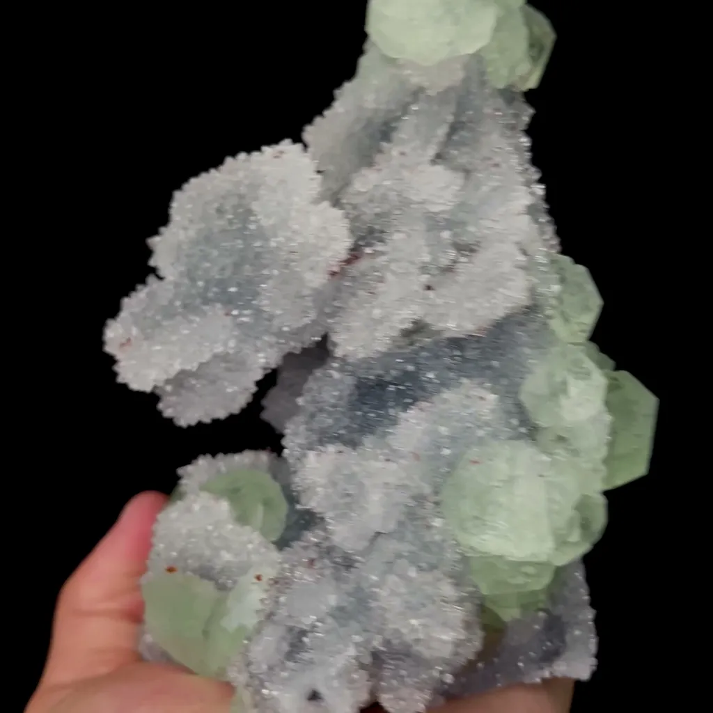 Natural Green Fluorite and Crystal Mineral Specimen,High Quality Specimen,FUJIAN,CHINA(170*106*68mm) - image 2