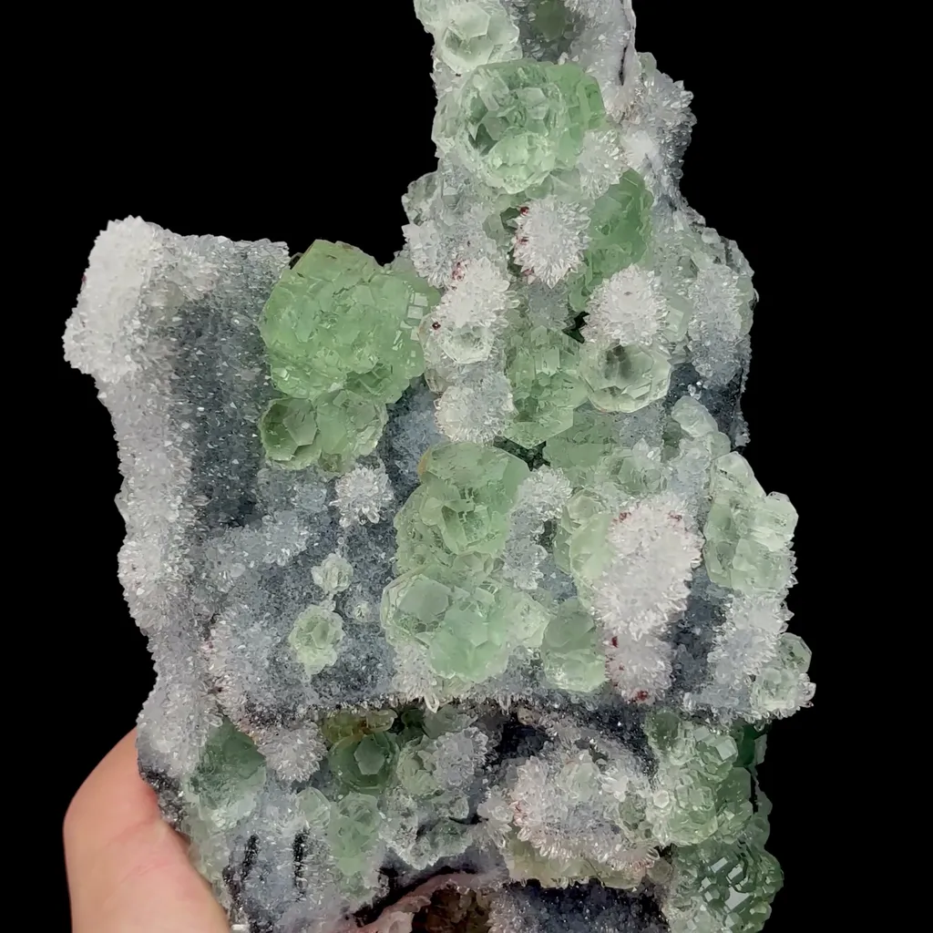 Natural Green Fluorite and Crystal Mineral Specimen,High Quality Specimen,FUJIAN,CHINA(190*105*60mm) - image 4