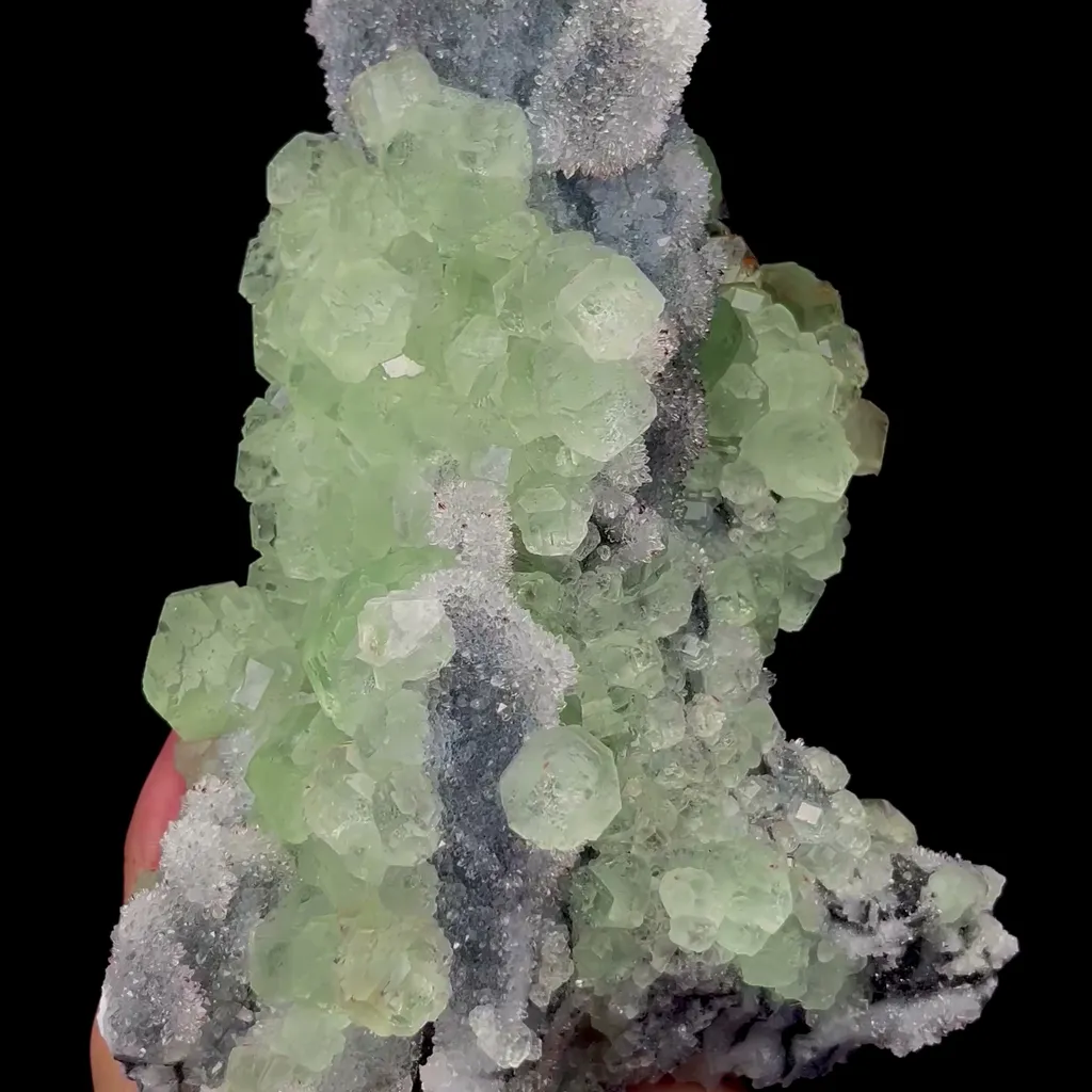 Natural Green Fluorite and Crystal Mineral Specimen,High Quality Specimen,FUJIAN,CHINA(230*150*100mm) image