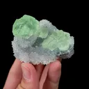 Natural Green Fluorite and Crystal Mineral Specimen,High Quality Specimen,FUJIAN,CHINA(65*52*52mm) - image 2