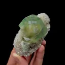 Natural Green Fluorite and Crystal Mineral Specimen,High Quality Specimen,FUJIAN,CHINA(82*50*45mm) - image 2