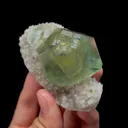Natural Green Fluorite and Crystal Mineral Specimen,High Quality Specimen,FUJIAN,CHINA(82*50*45mm) - image 5