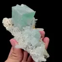 Natural Green Fluorite and Crystal Mineral Specimen,High Quality Specimen,YAO GANG XIAN,HUNAN,CHINA(130*60*56mm) - image 3