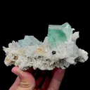 Natural Green Fluorite and Crystal Mineral Specimen,High Quality Specimen,YAO GANG XIAN,HUNAN,CHINA(130*60*56mm) - image 4