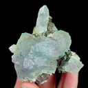 Natural Green Fluorite and Quartz and Arsenopyrite, Mineral Specimen:Yaogangxian,Hunan (55*50*35MM) - image 2