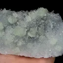 Natural Green Fluorite and Quartz Cluster, Mineral Specimen:Fujian,China (120*75*45MM) - image 4
