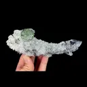 Natural Green Fluorite and Quartz Cluster, Mineral Specimen:Fujian,China (150*50*50MM) - image 6