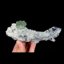 Natural Green Fluorite and Quartz Cluster, Mineral Specimen:Fujian,China (150*50*50MM) - image 2