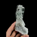Natural Green Fluorite and Quartz Clusters, Mineral Specimen:Manaoshan,Chenzhou (65*135*50MM) - image 3