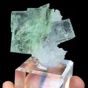 Natural Green Fluorite and Quartz Coexist comes from Zhejiang, 55*20*40MM - image 4