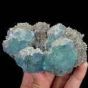 Natural Green Fluorite and Quartz, Mineral Specimen: Fujian,China (100*65*60MM) - image 2