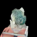 Natural Green Fluorite and Quartz, Mineral Specimen: Inner Mongolia,China (30*35*25MM) - image 2