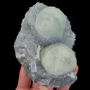 Natural Green Fluorite and Quartz, Mineral Specimen:Fujian,China (105*100*45MM) - image 3