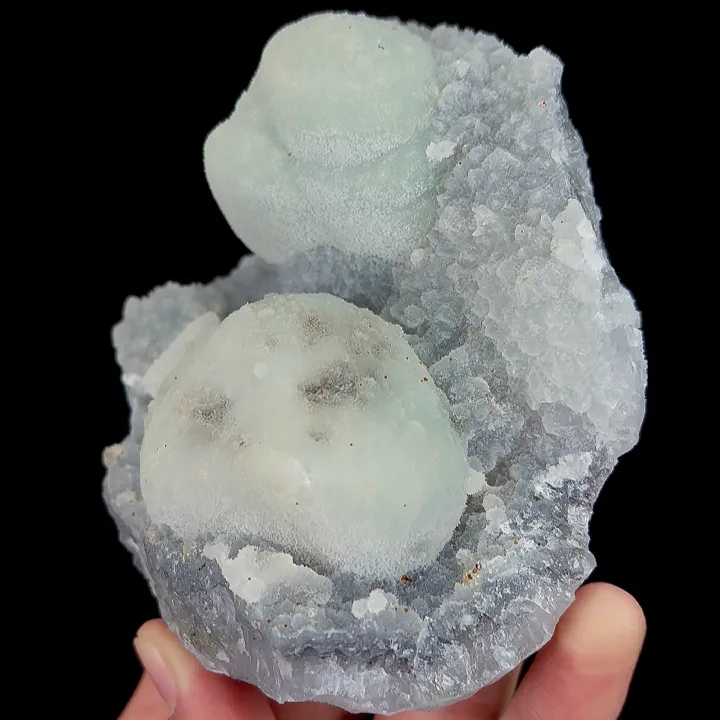 Natural Green Fluorite and Quartz, Mineral Specimen:Fujian,China (105*100*45MM) image