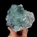 Natural Green Fluorite and Quartz, Mineral Specimen:Fujian,China (115*85*40MM) - image 2