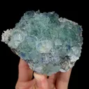 Natural Green Fluorite and Quartz, Mineral Specimen:Fujian,China (115*85*40MM) - image 4