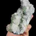Natural Green Fluorite and Quartz, Mineral Specimen:Fujian,China (145*65*75MM) - image 4