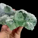 Natural Green Fluorite and Quartz, Mineral Specimen:Fujian,China (145*65*75MM) - image 3