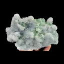 Natural Green Fluorite and Quartz, Mineral Specimen:Fujian,China (155*85*50MM) - image 3
