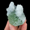 Natural Green Fluorite and Quartz, Mineral Specimen:Fujian,China (55*65*35MM) - image 5