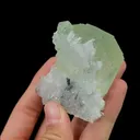 Natural Green Fluorite and Quartz, Mineral Specimen:Fujian,China (60*60*45MM) - image 5