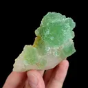 Natural Green Fluorite and Quartz, Mineral Specimen:Fujian,China (65*60*30MM) - image 4