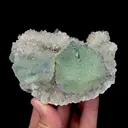Natural Green Fluorite and Quartz Mineral Specimen,High Quality Specimen,FUJIAN,CHINA(100*65*40mm) - image 5
