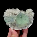 Natural Green Fluorite and Quartz Mineral Specimen,High Quality Specimen,FUJIAN,CHINA(100*65*40mm) - image 4