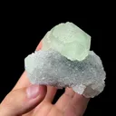 Natural Green Fluorite and Quartz Mineral Specimen,High Quality Specimen,FUJIAN,CHINA(85*60*40mm) - image 3