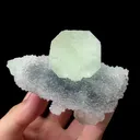Natural Green Fluorite and Quartz Mineral Specimen,High Quality Specimen,FUJIAN,CHINA(85*60*40mm) - image 4