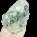 Natural Green Fluorite and Quartz Mineral Specimen,High Quality Specimen,ZHEJIANG,CHINA(135*108*77mm) - image 2