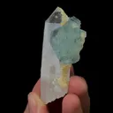 Natural Green Fluorite and Quartz, Mineral Specimen:Yaogangxian,Hunan (30*25*60MM) - image 2