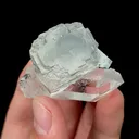 Natural Green Fluorite and Quartz, Mineral Specimen:Yaogangxian,Hunan (45*30*35MM) - image 2