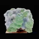 Natural Green Fluorite and Quartz Symbiosis comes from Fujian,China 110*105*70MM - image 5
