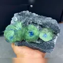 Natural Green Fluorite and Quartz Symbiosis comes from Fujian,China 130*90*60MM - image 1