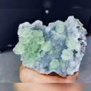 Natural Green Fluorite and Quartz Symbiosis comes from Fujian,China 150*140*130MM - image 2