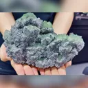Natural Green Fluorite and Quartz Symbiosis comes from Fujian,China 210*140*110MM - image 2