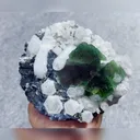 Natural Green Fluorite and Quartz Symbiosis comes from Inner Mongolia,China 140*120*60MM - image 2
